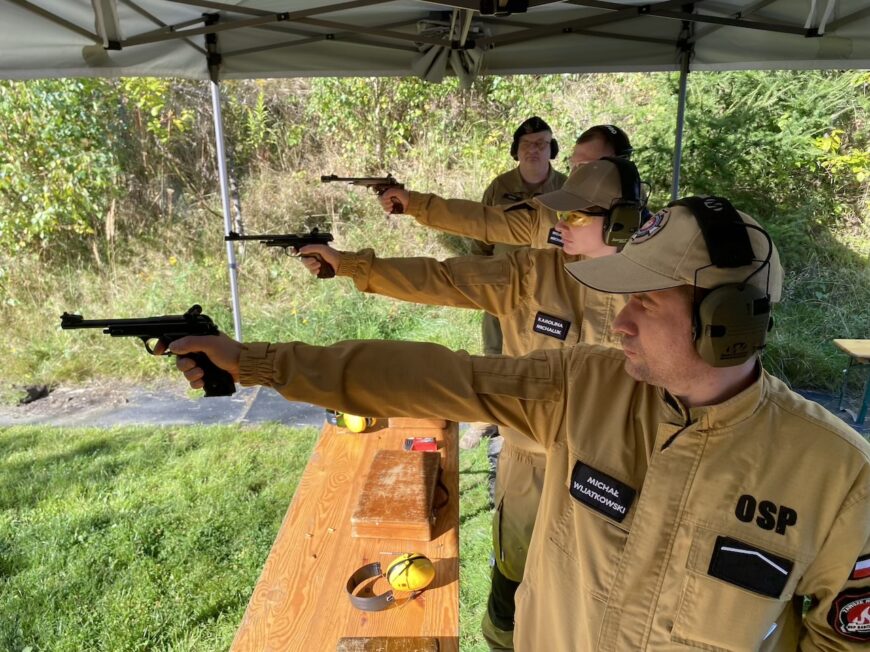 Strażacy dali ognia